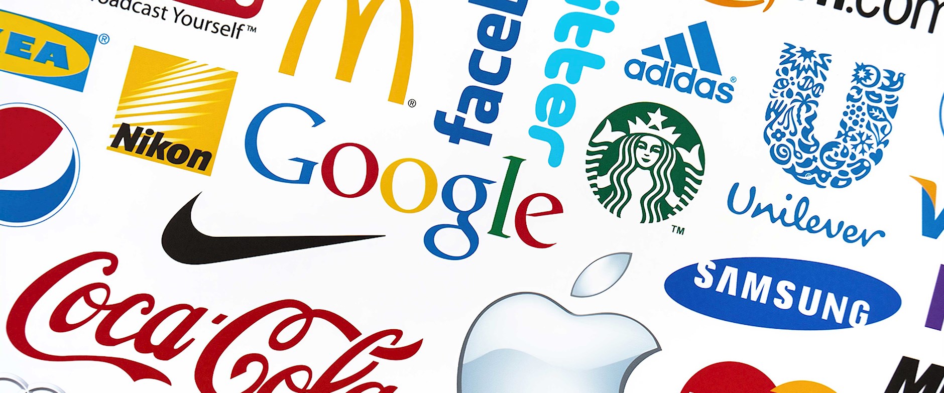 Corporate logo collage