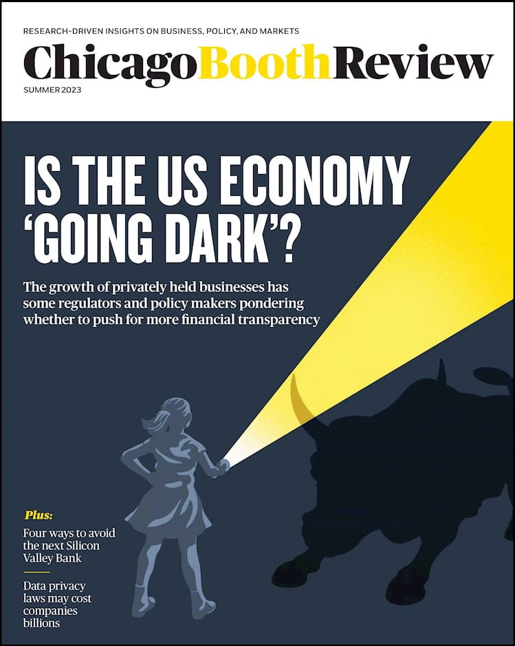 Chicago Booth Review Issue Cover | Summer 2023